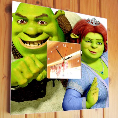Часы настенные Шрек